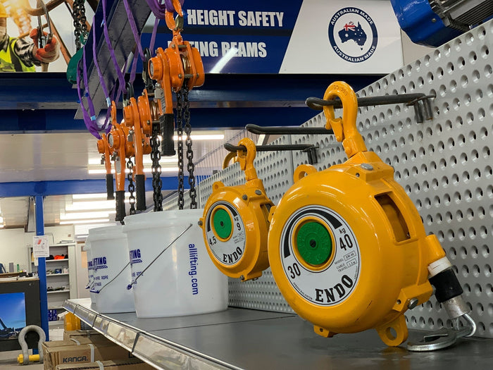 HOW A SPRING BALANCER CAN IMPROVE SITE PRODUCTIVITY, SAFETY & REDUCE WORKER FATIGUE