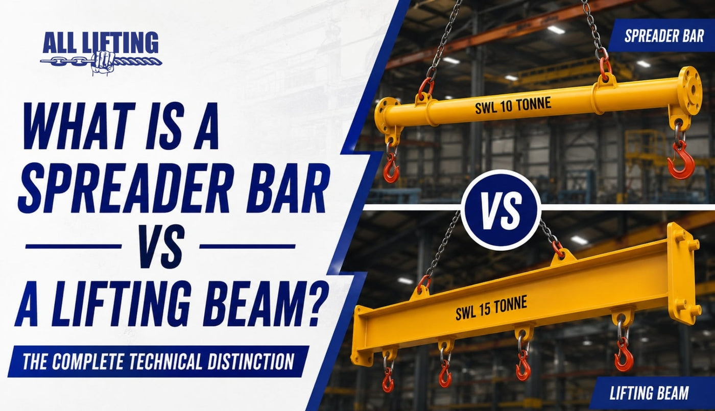 What is a Spreader Bar vs a Lifting Beam? The Complete Technical Distinction