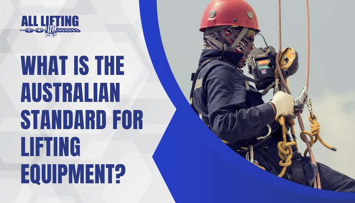What is the Australian Standard for Lifting Equipment?