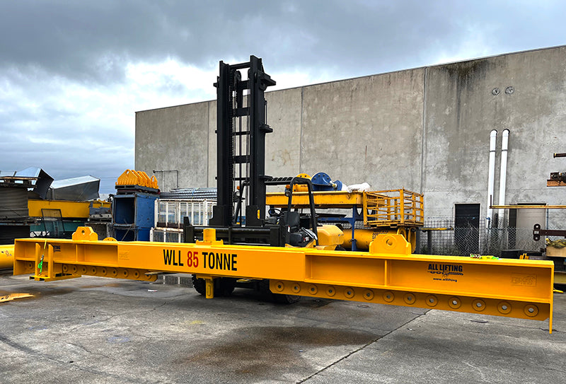 CUSTOM MADE 85 TONNE ADJUSTABLE SPREADER BEAM FOR THE NORTH EAST LINK PROJECT
