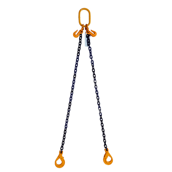 Two-Leg-Chain-Sling-with-Self-Locking-Hook-Grade-80-All-Lifting