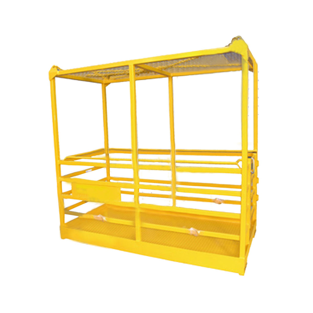 Man Rideon Cage 4 Person Man Cage with Roof | All Lifting | Australian Owned