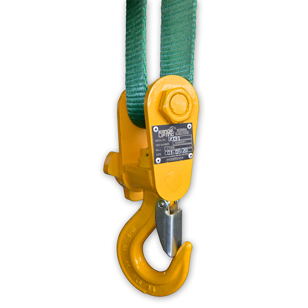 Webbing Ghook Snatch Webbing Sling Hook | All Lifting | Australian Owned