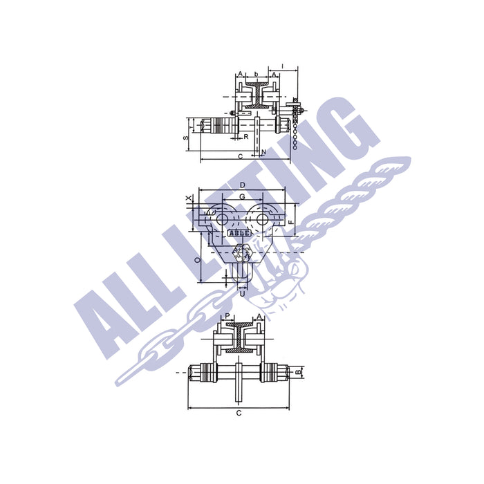 als-plain-trolley-pt-series-diagram-all-lifting
