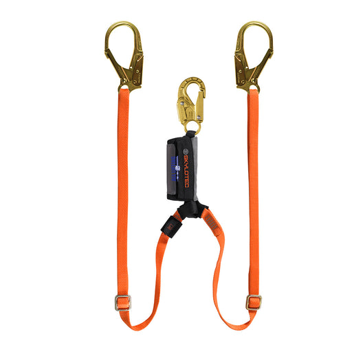 Adjustable-Twin-Lanyard-With-Snap-Hook-and-Steel-Scaffold-Hooks