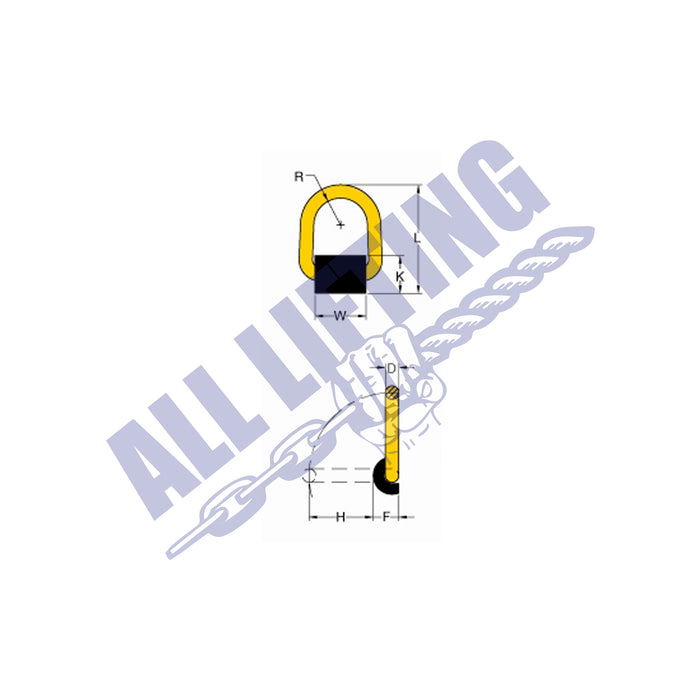 Lifting Point Dimensions Grade 80 Weld On Lifting Point | All Lifting