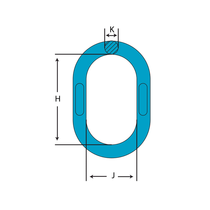 Grade 100 Oblong Link Single Series | All Lifting