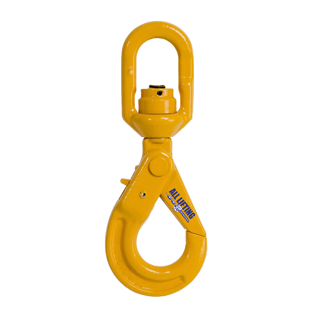GR-80 Swivel Self Locking Hook with Ball Bearing Eye