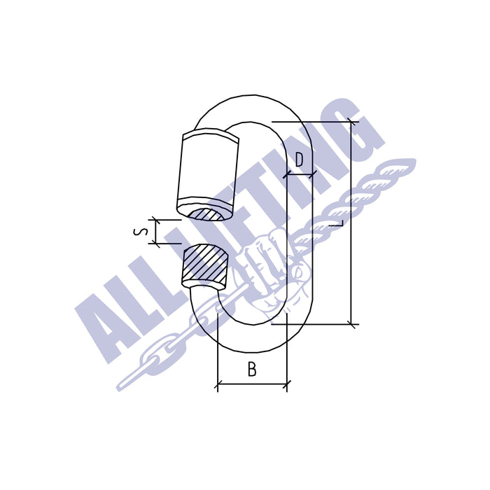 Stainless Steel Quick Link | All Lifting | Australian Owned