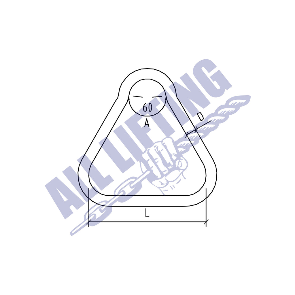 Stainless Steel Triangle | All Lifting | Australian Owned